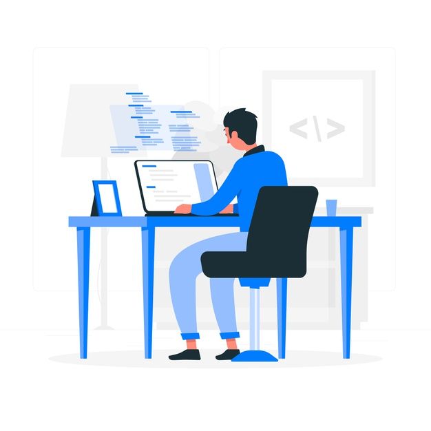 Web Developer Illustration